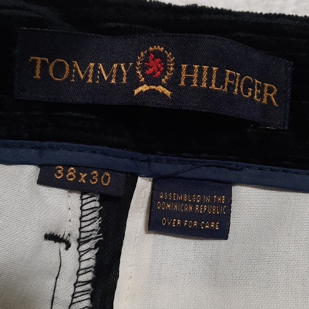 Tommy Hilfiger Men's Dark Corduroy Pants - Picture 2 of 5